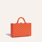 Goyard Grand Hôtel Trunk Bag Orange